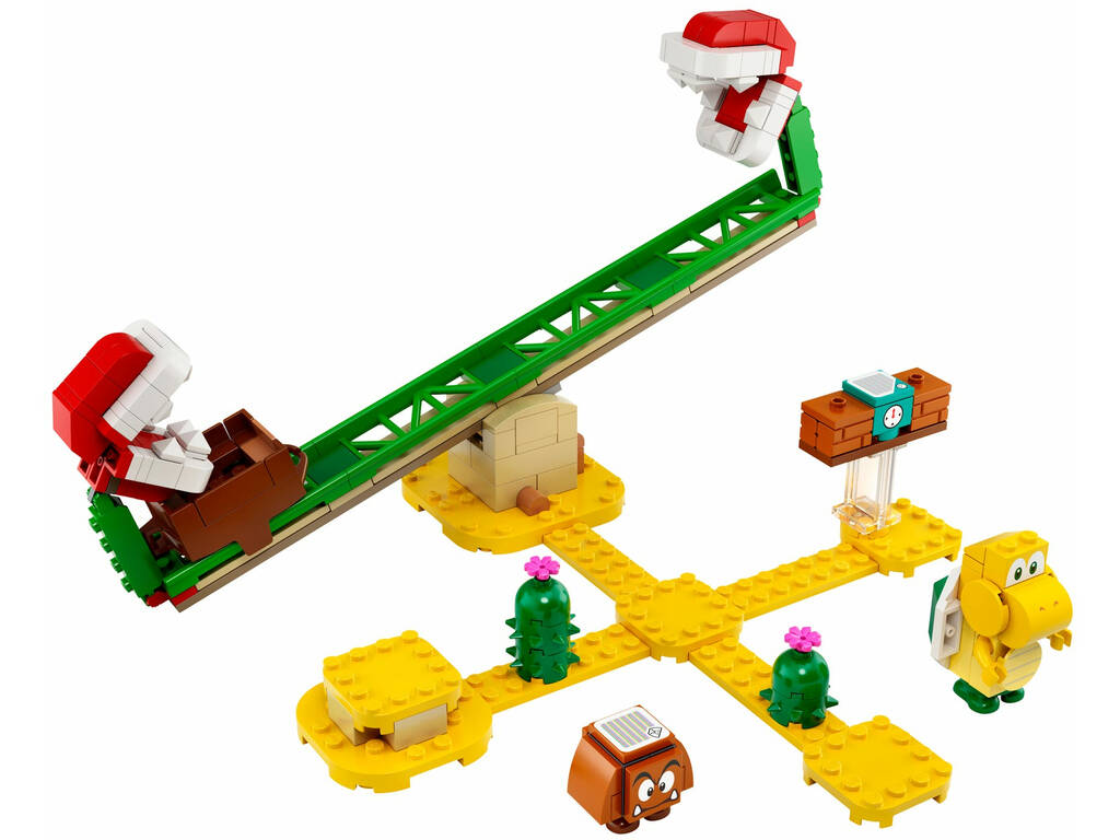 Lego Super Mario Set de Expansión: Súper Derrape de la Planta Piraña 71365