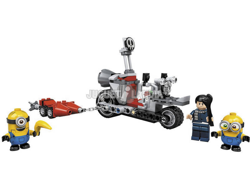Lego Minions Verfolgung auf dem unaufhaltsamen Motorrad 75549