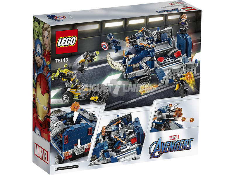 Lego Super Heroes Vengadores Derribo del Camión 76143