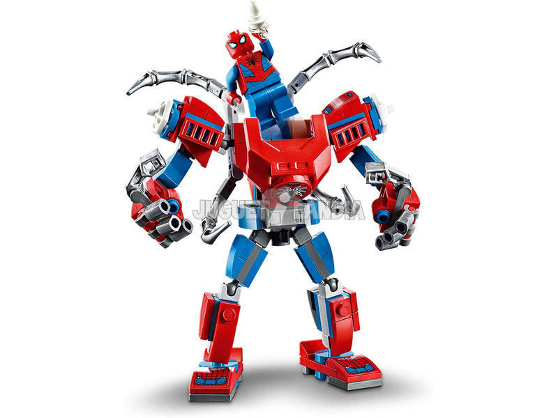 Lego Marvel Spiderman Armadura Robótica de Spiderman 76146