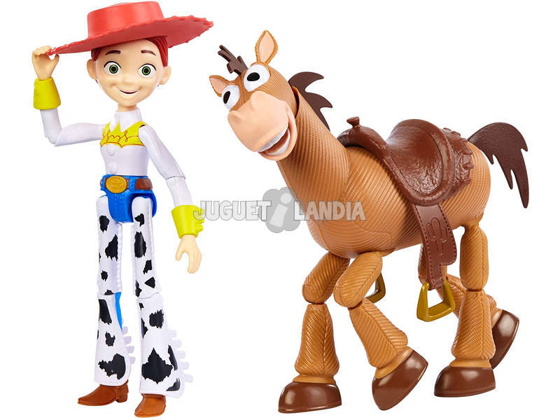 Toy Story Pack Abenteuer-Figuren Jessie und Bullseye von Mattel GJH82