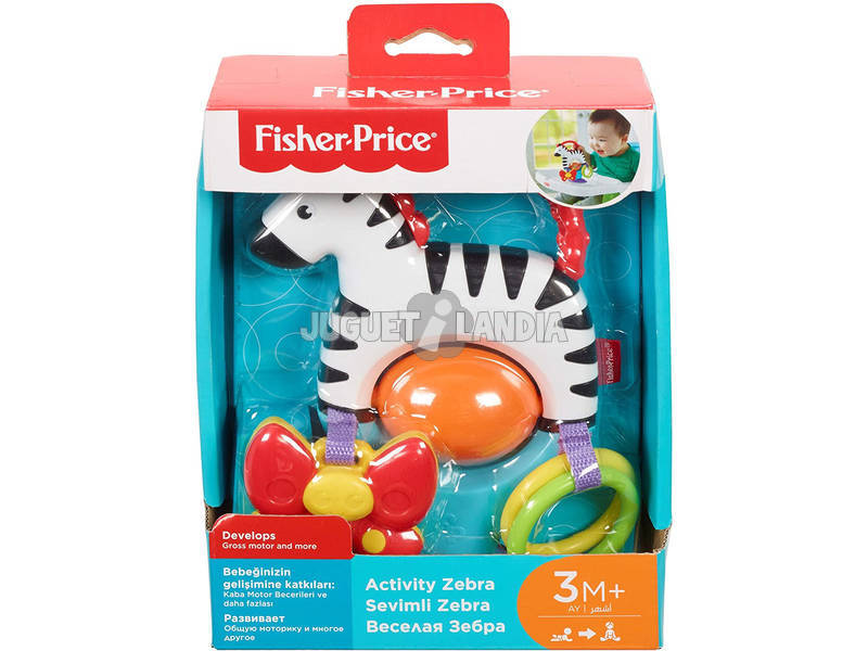 Fisher Price Zebra Activity Bebè Mattel FGJ11