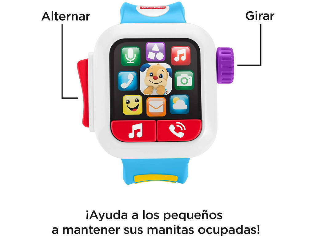 Fisher Price Smartwatch Hora de Aprender Mattel GMM40