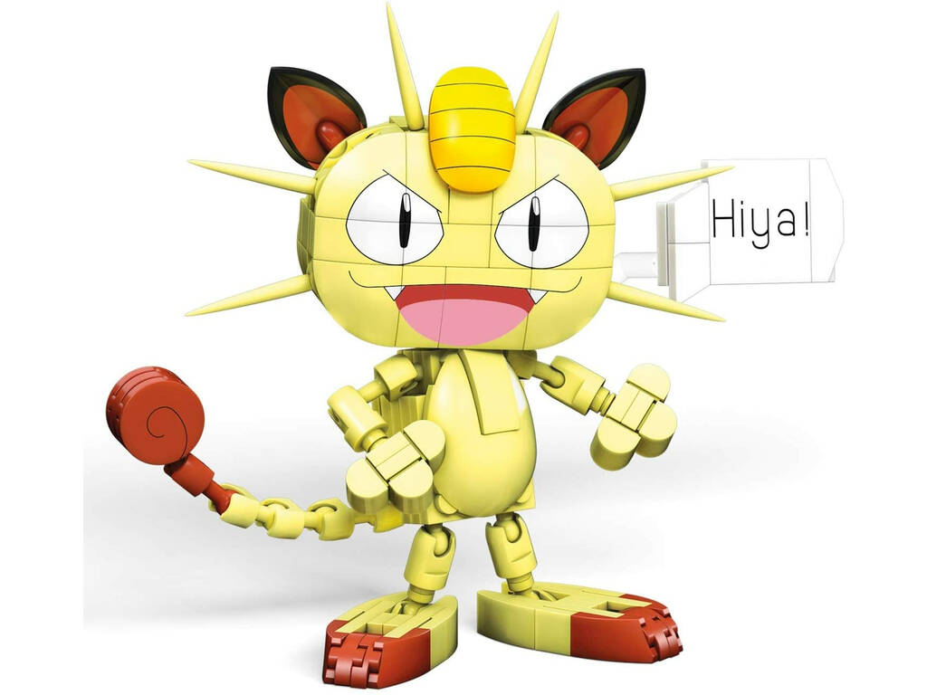 Pokémon Mega Construx Meowth Mattel GKY98