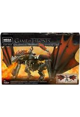 Juego de Tronos Mega Construx Daenerys y Drogon Mattel GKG97