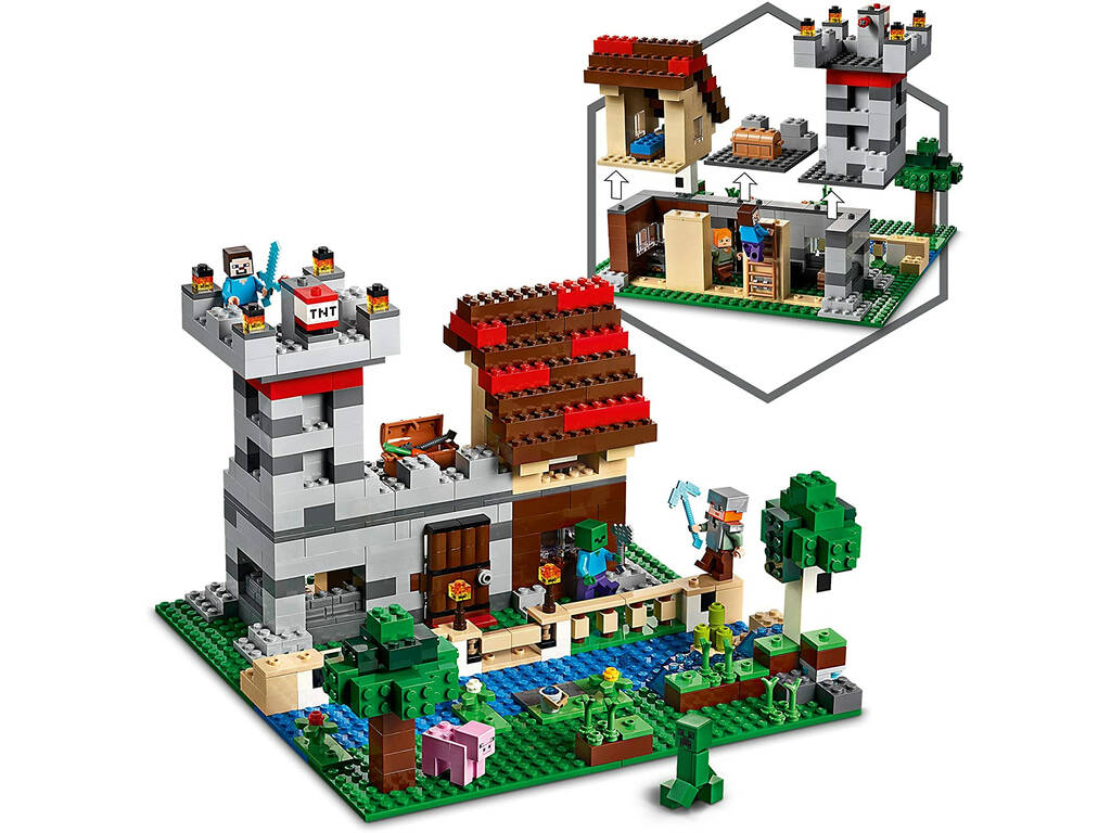 Lego Minecraft Scatola Modulare 3.0 21161