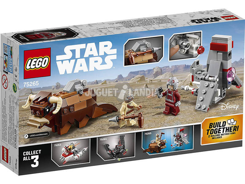 Lego Star Wars Microfighters Saltaceli T-16 VS. Bantha 75265