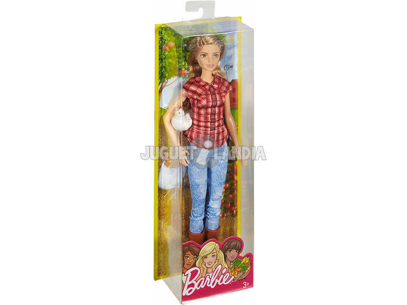 Barbie Yo Quiero Ser Granjera Mattel DVF53