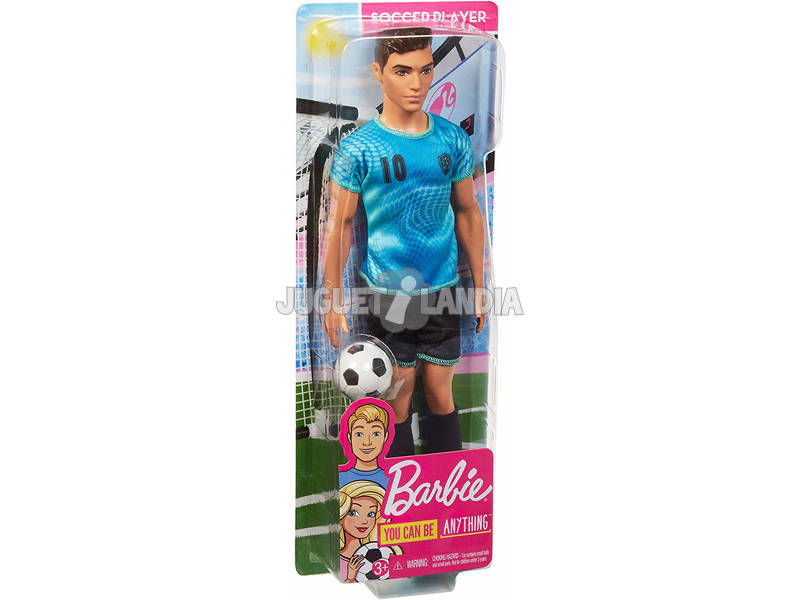 Ken Eu quero Ser um Futebolista Mattel FXP02