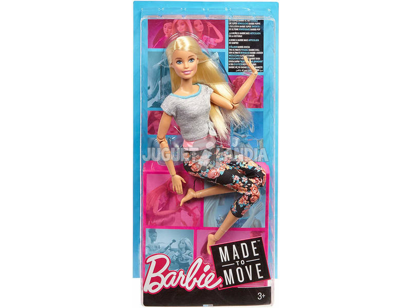 Barbie Unlimited Movements Blodes Haar Mattel FTG81