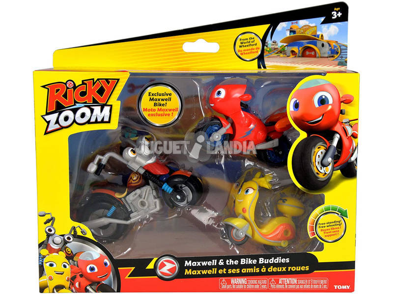 Ricky Zoom Kit 3 Famille Bizak 3069 0029