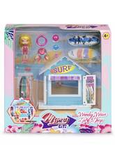 Mimy City Set Surf Laden mit Figur Wendy Wave von Famosa 700015596