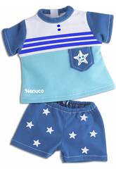 Nenuco Kleidung 35 cm. Blaues Set von Famosa 700013822