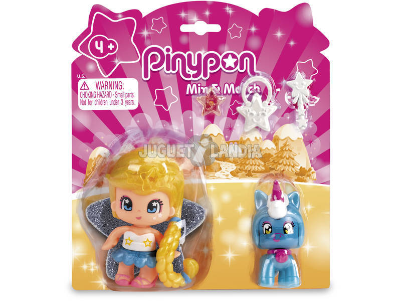 Pinypon Estrela e Mascote Azul Famosa 700015732