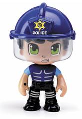 Pin y Pon Action Figura Emerg�ncia Pol�cia Anti-motins Famosa 700014491