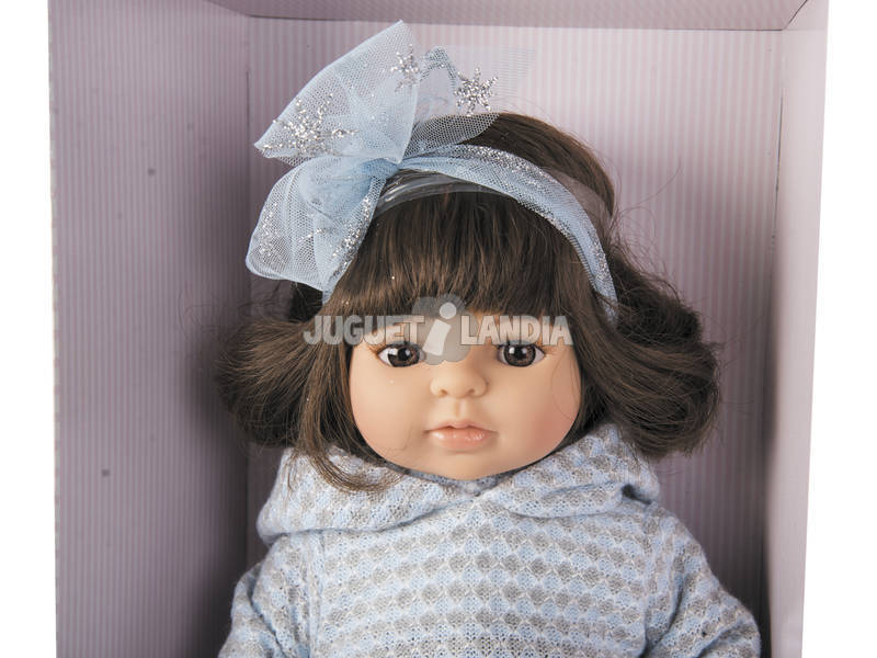 Puppe Laura Braun 35 cm. von Berjuan 1067