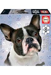 Puzzle Junior 100 Bouledogue Fran�ais Educa 18802