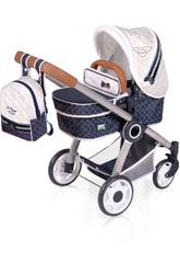 Carro de Mu�ecas Classic Romantic 3 en 1 Plegable DeCuevas 80537