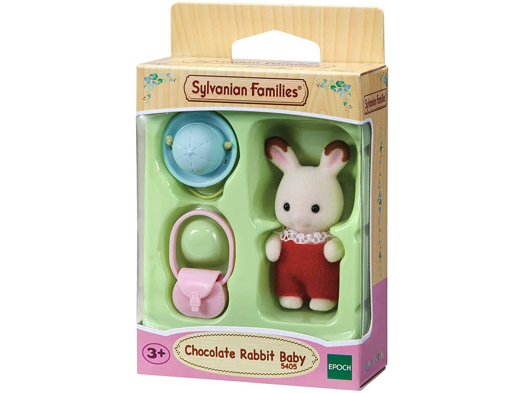 Sylvanian Families Bebé Conejo Chocolate Epoch Para Imaginar 5405