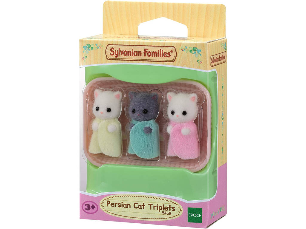 Sylvanian Families Chat Persan Triplets Epoch To Imagine 5458