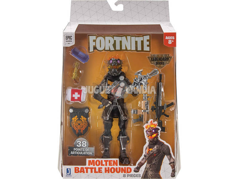 Fortnite Molten Battle Hound Legendary Series von Toy Partner FNT0137