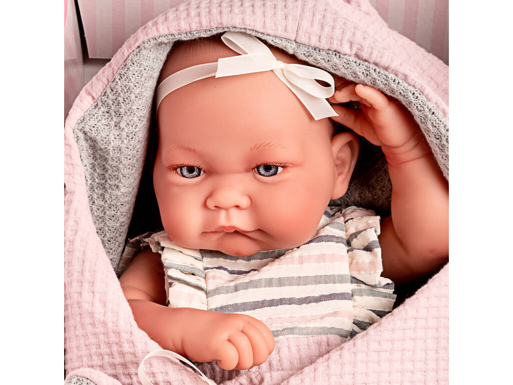 Neugeborene Nica Wendeumhang Puppe 40 cm. von Antonio Juan 5084