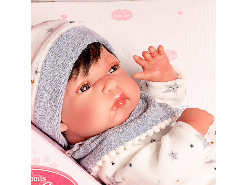 Baby Tonet Lätzchen 33 cm. Puppe Antonio Juan 6031