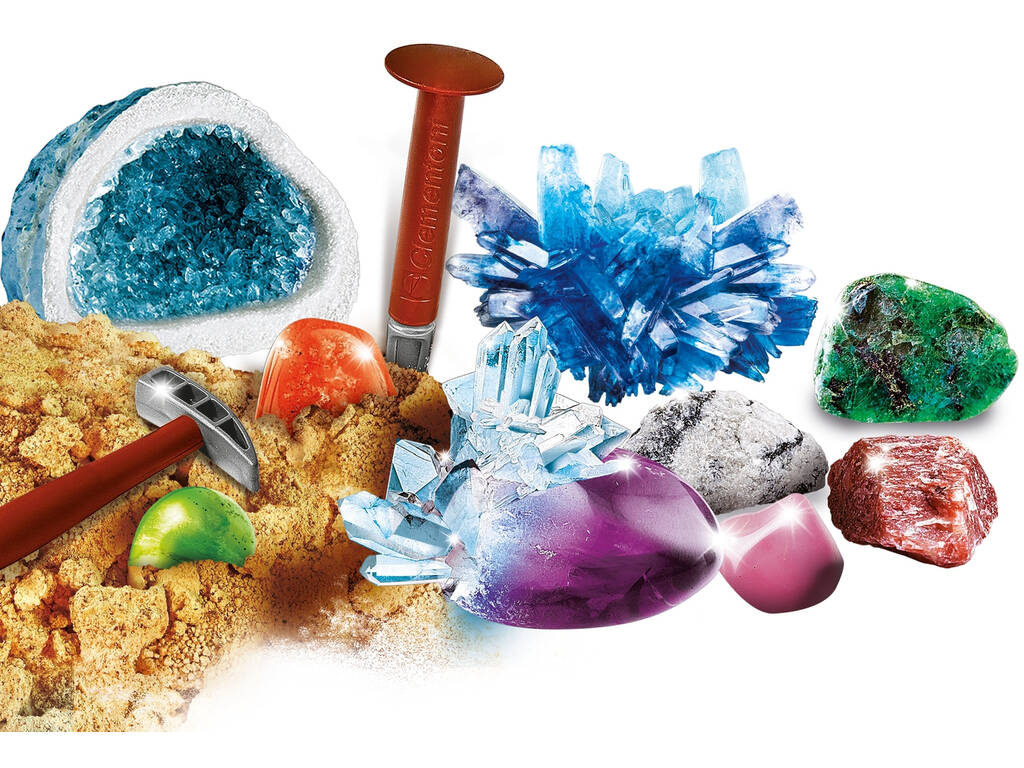 Kristalle und Mineralien von Clementoni 55349
