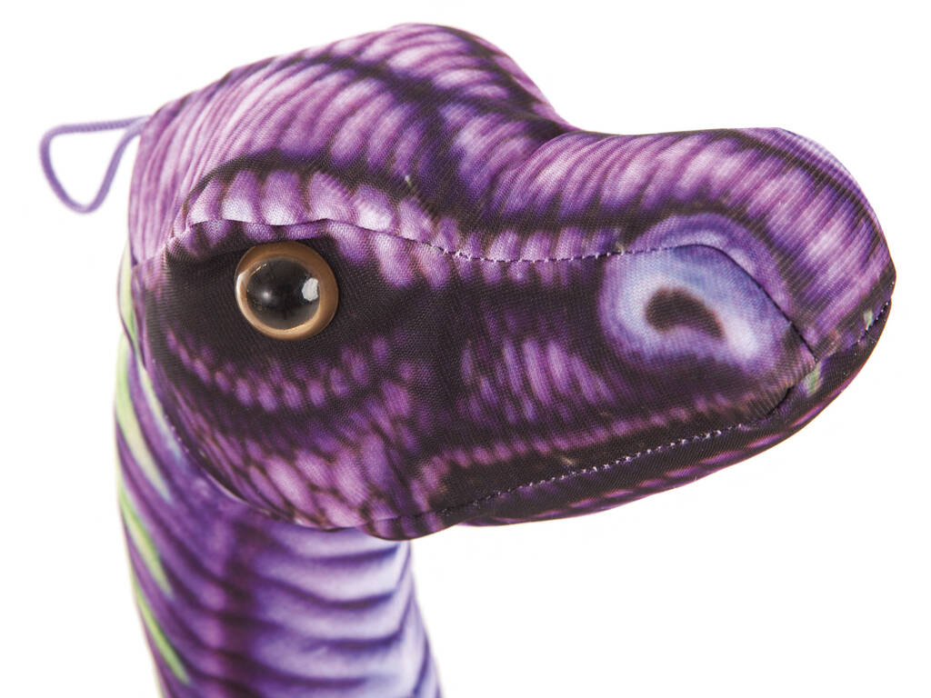 Peluche Dinosaurio Lila 60 cm. Creaciones Llopis 46860