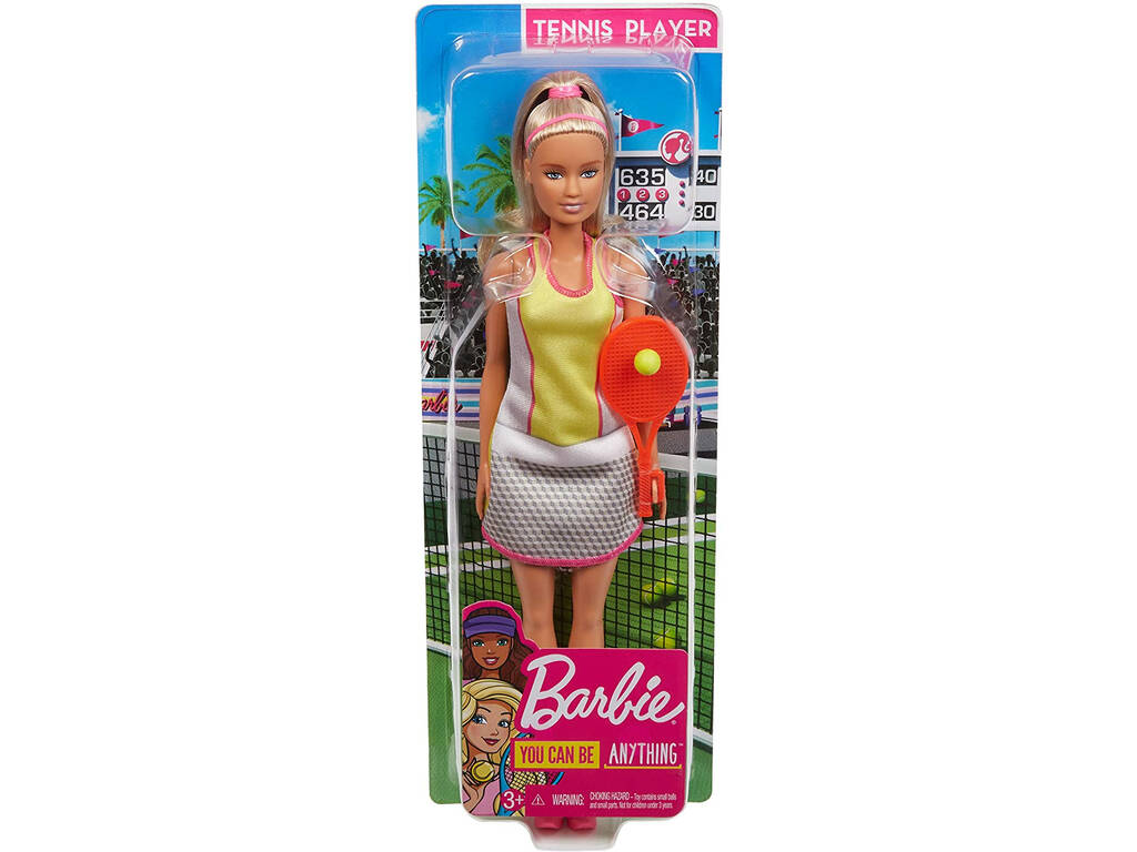 Barbie Io Voglio Essere Tennista Mattel GJL65