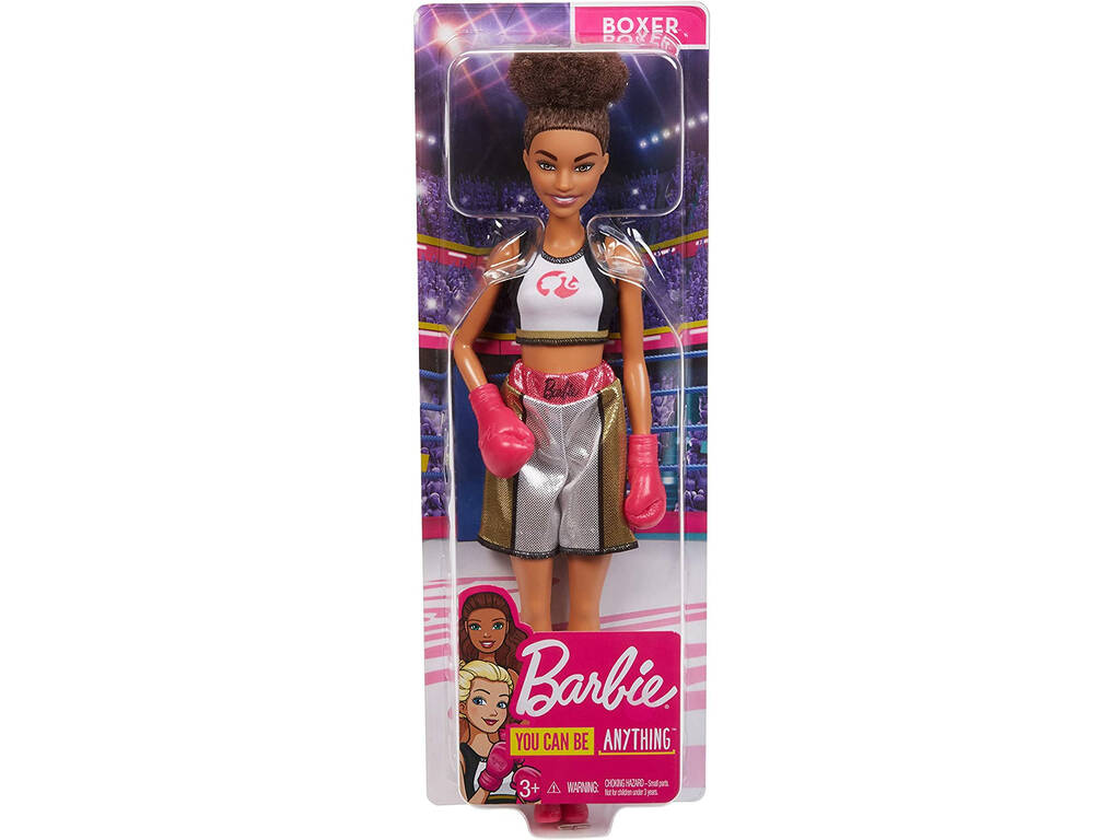 Barbie Je Veux être Boxeuse Mattel GJL64