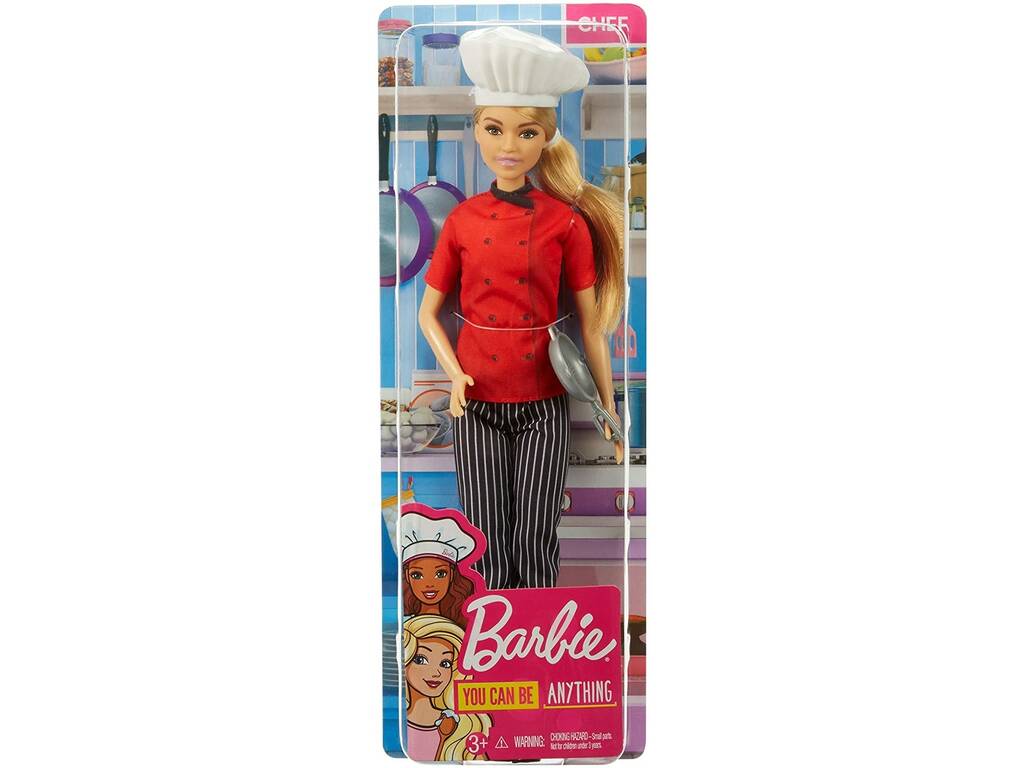 Barbie Quero Ser Chef Mattel FXN99