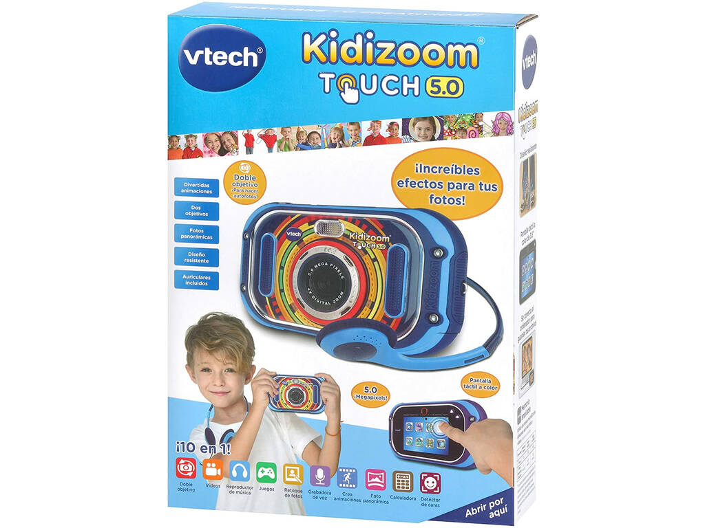 Kidizoom Touch 5.0 Azul Vtech 163522