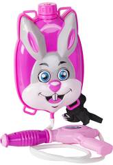 Sac  Dos Lapin avec Lanceur d'Eau Pump Action