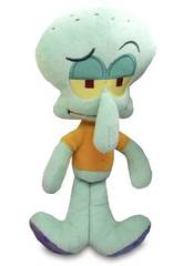 Bob l'�ponge Mini Peluche Calamar Bandai 690505