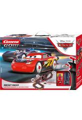 Circuit Cars Rocket Racer Flash et Storm 5.3 m. avec des Lumières Carrera 62518