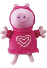 Peppa Pig Peluche avec Lumière Pyjama Rose Bandai 6916