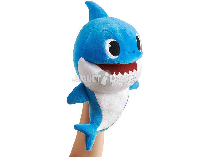 Baby Shark Marioneta Cantarina Daddy Shark Bandai SS01005
