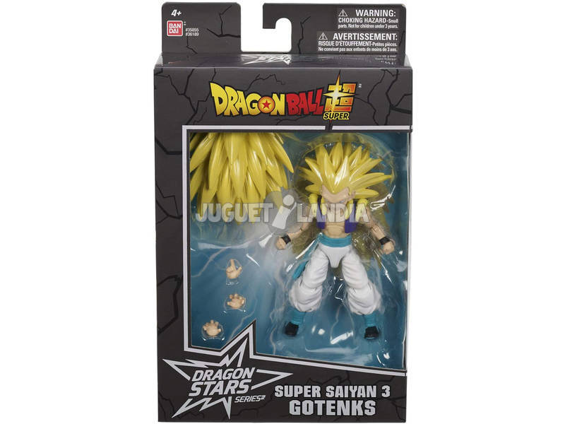 Dragon Ball Super Figura Deluxe Super Saiyan 3 Gotenks Bandai 36189