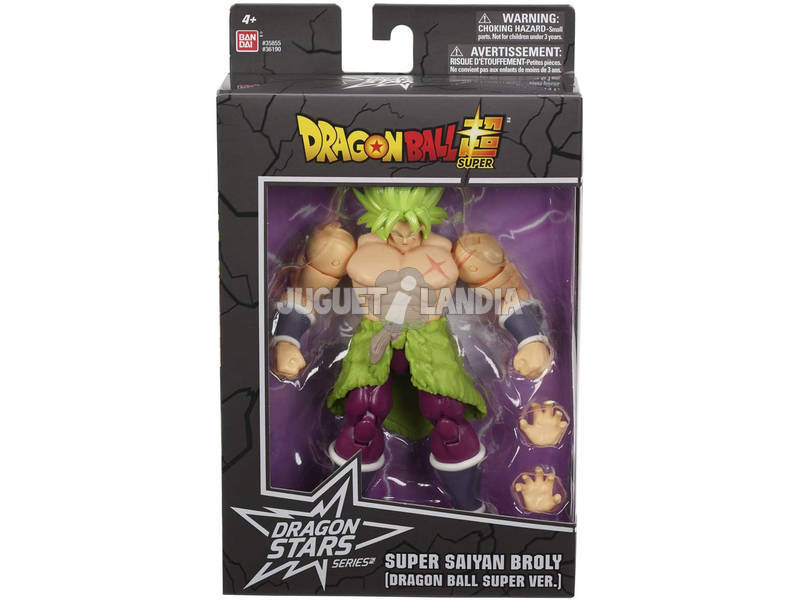 Dragon Ball Super Figurine Deluxe Super Saiyan Broly Bandai 36190