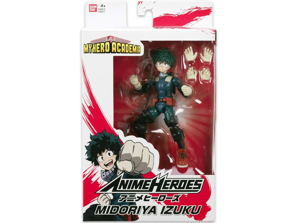 My Hero Academia Figura Anime Heroes Midoriya Izuku Bandai 36911