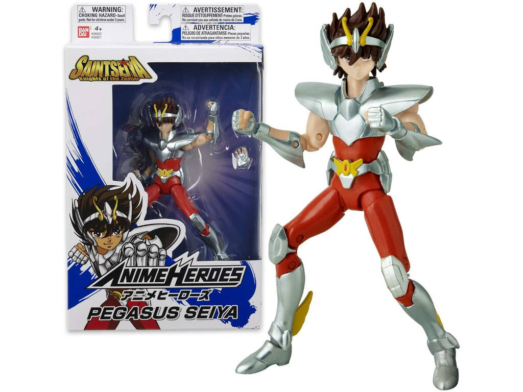 Cavaleiros do Zodíaco Figura Anime Heroes Pegasus Seiya Bandai 36921