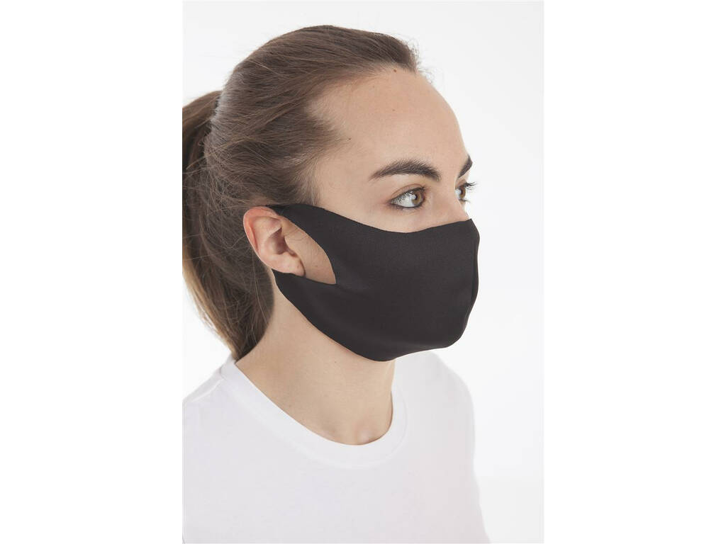 Schwarz-Neoprene Schutz-Hygienische Maske