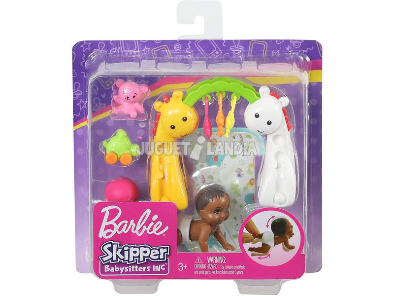 Barbie Skipper Canguro di Bebè Ora di Gattonare Mattel GHV85