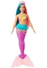Barbie Sir�ne Dreamtopia Rose et Bleue Mattel GJK11