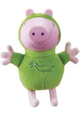 Peppa Pig Peluche George com Luz Pijama Verde Bandai 6917