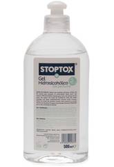 Hydroalkoholisches Gel ohne Parfüm Stoptox 500 ml. Vinfer H422500010