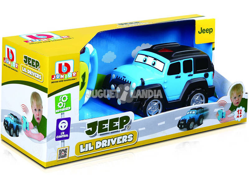 Burago Junior Radio Control Jeep Lil Drivers Teledirigido Tavitoys 16-82301
