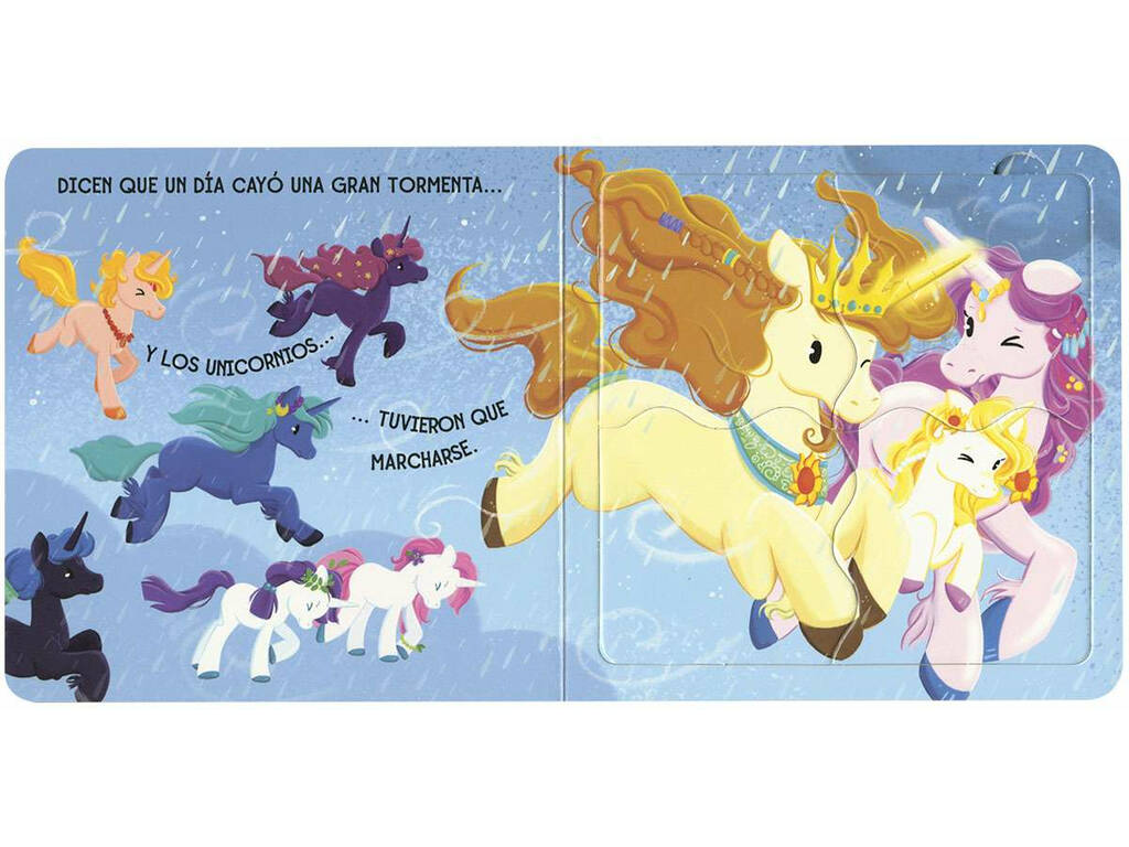 Puzzle di 4 pezzi Unicorni Susaeta S5082002