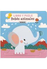 Livre et puzzle des bbs animaux Susaeta S5108001